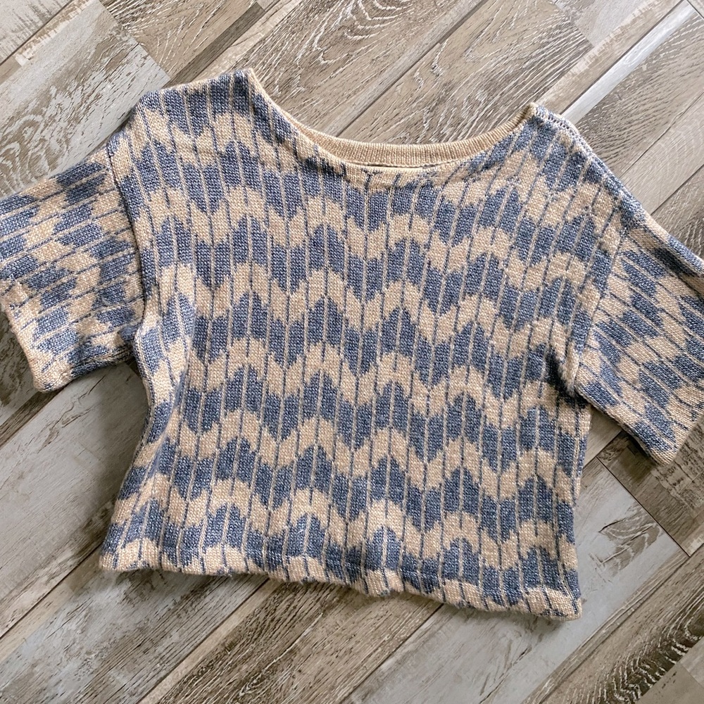 Vintage Wool Crop Sweater